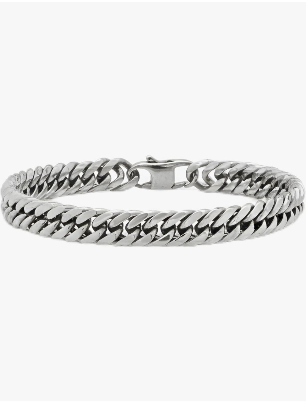 Stainless Steel Cuban Link Bracelet